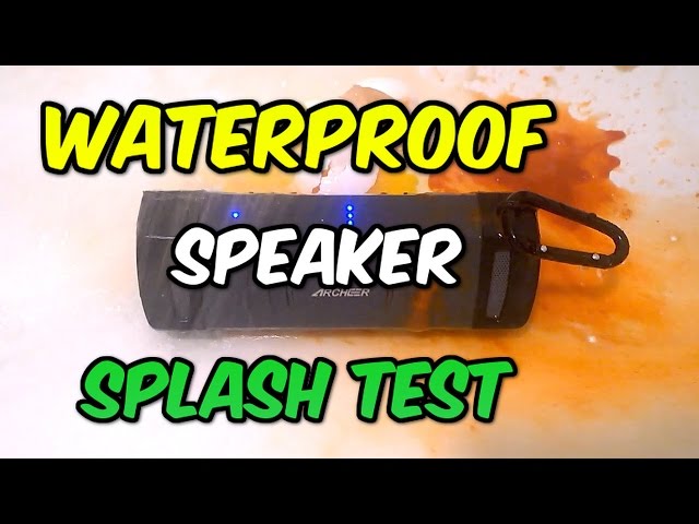 Archeer Waterproof Bluetooth Speaker Review
