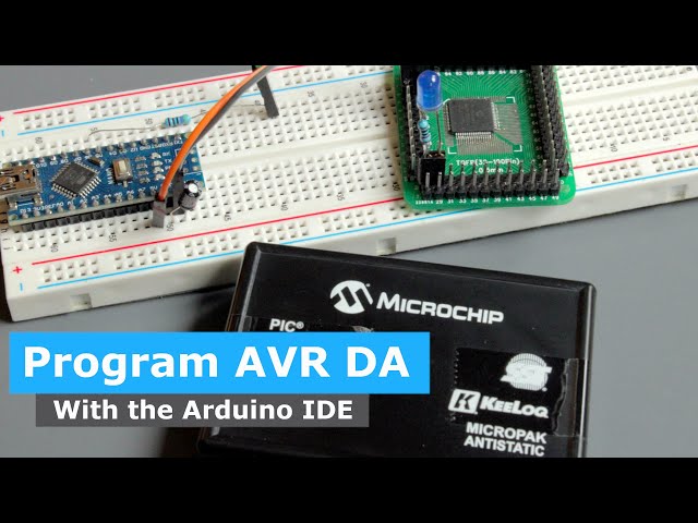 How to Program an AVR DA MCU Using an Arduino Nano