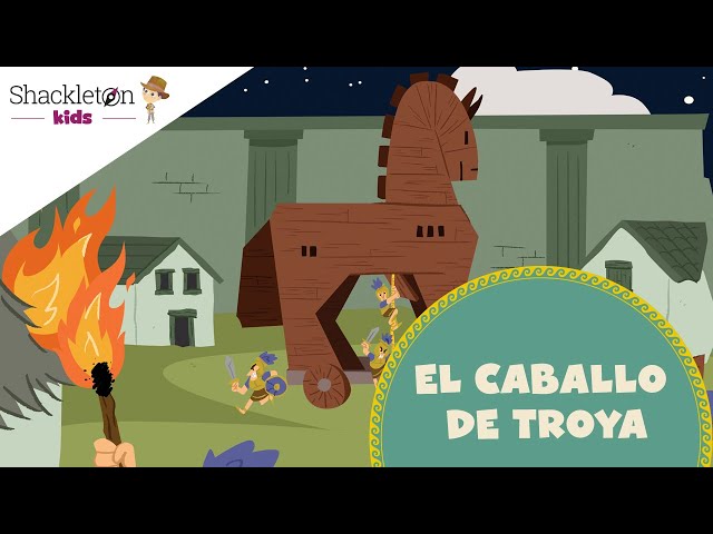 El caballo de Troya | Shackleton Kids | Mitología para niños