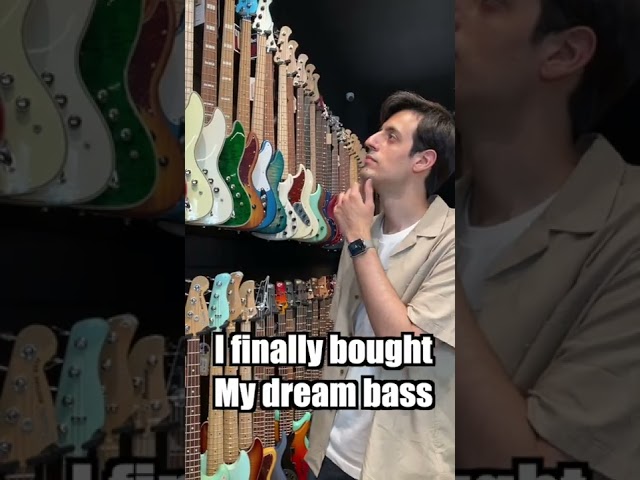 this is the biggest bass guitar store ever