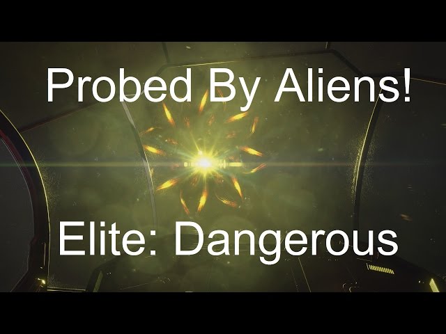 First Encounter With Alien Spaceship in Elite: Dangerous