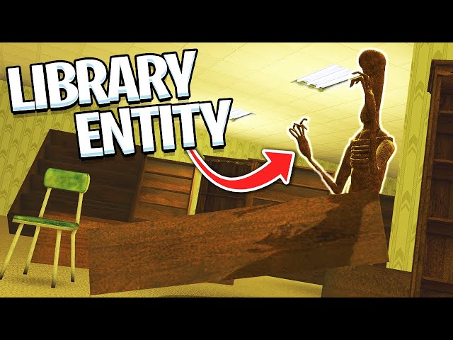 THE BACKROOMS: Library Entity + More (Garry's Mod)