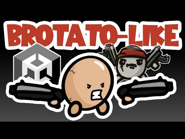 How to make BROTATO roguelike in unity! Full game tutorial from scratch. #1