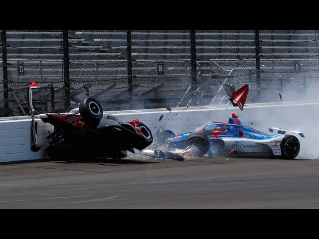 Indycar 2023 Crash Compilation
