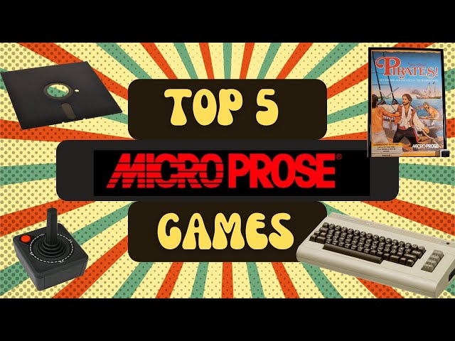 Top 5 All-time Microprose Games for the Commodore 64