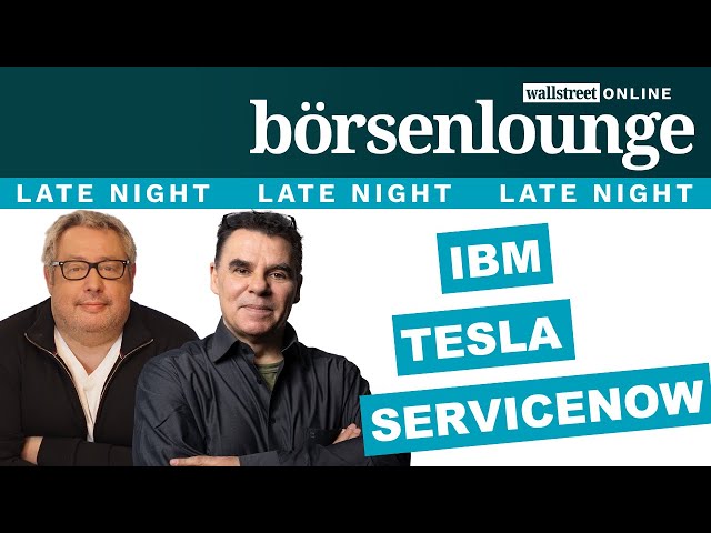 Las Vegas Sands | ServiceNow | IBM - Tesla Long oder Short nach den Zahlen?