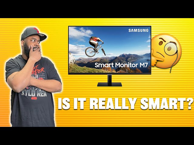 Samsung Smart Monitor M7 Unboxing & Review | Is It Really Smart? 🤔