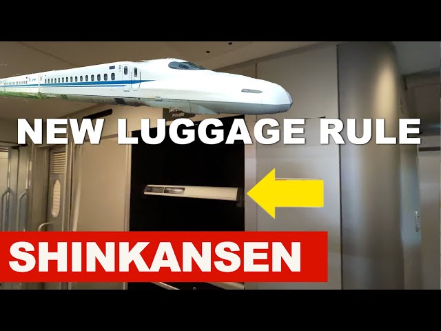 May 2023 Update. What to Know when You Get on Shinkansen with Oversized Baggage