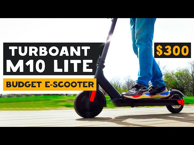 Check Out This Incredible Budget Electric Scooter: Turboant M10 Lite [Review]