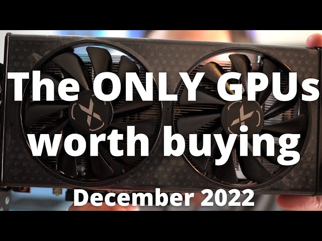 BEST GPUs to buy in December 2022!!!
