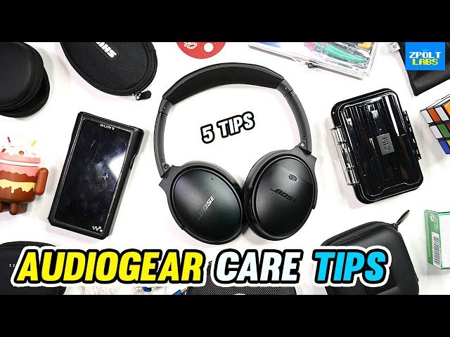 Top 5  EARPHONE CARE Tips -- *Prolong* Your Gear!