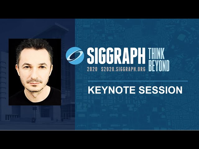 SIGGRAPH 2020 Keynote  Marco Tempest