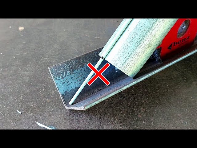 the secret of welders cutting 45 degree pipes that is rarely discussed | pipe cutting tricks