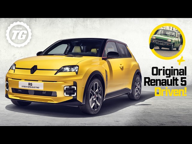 FIRST LOOK: New Renault 5! £25k Retro EV Hatch