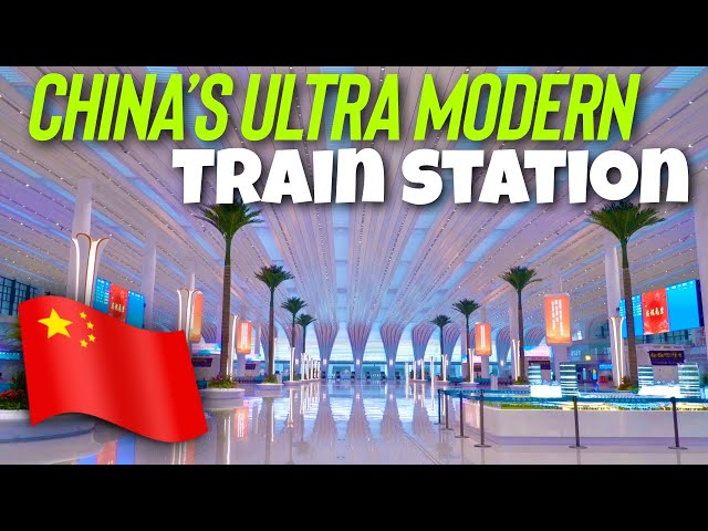 Architectural Wonder: China's Spectacular New Train Station