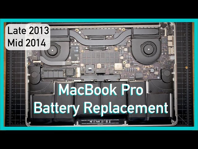 Battery Replacement - MacBook Pro 15" (Late 2013-Mid 2014 Retina)