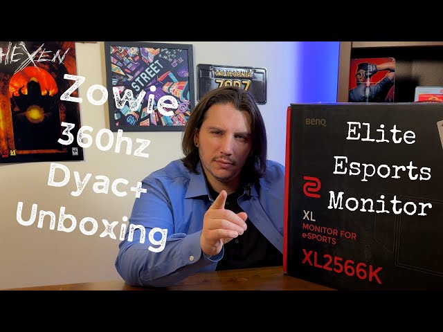 Unboxing the BenQ Zowie XL2566K & First Impressions!