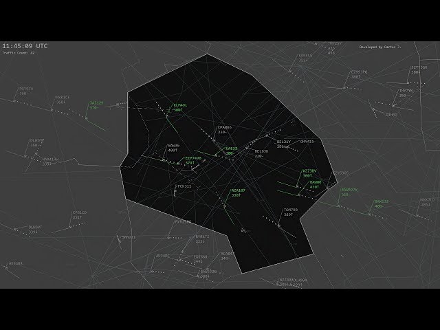 REAL TIME ATC RADAR WITH AUDIO (TEST)