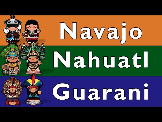 NATIVE AMERICAN: NAVAJO, NAHUATL, & GUARANI