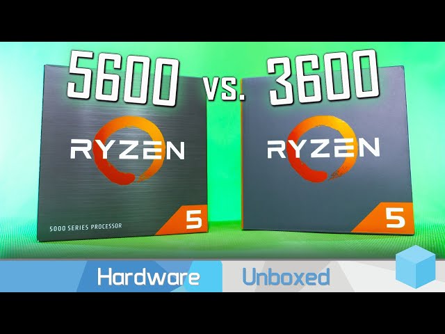 Ryzen 5 3600 vs. Ryzen 5 5600, Worth Upgrading? 25 Game Benchmark, 1080p & 1440p