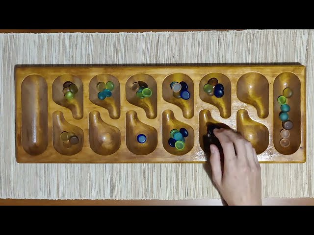 HOW TO PLAY MANCALA THE PROPER WAY
