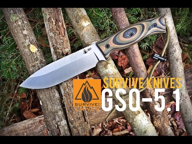 BRAND NEW!!! Survive! Knives GSO-5.1 (2015)