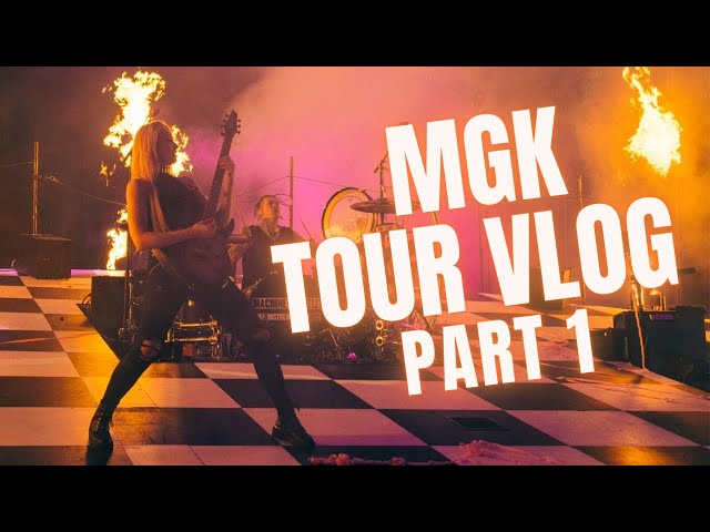 Machine Gun Kelly Tour Vlog Part 1 (Behind The Scenes) || Sophie Lloyd