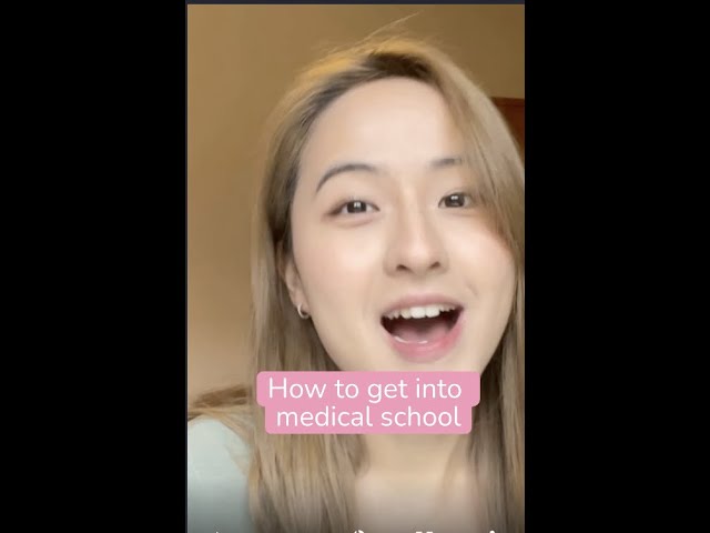 HOW TO GET INTO MED SCHOOL : 8 TIPS