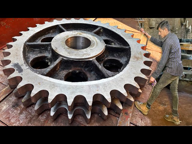 Crafting an Industrial-Scale Gear from Start to Finish | How It's Manufacturing ?