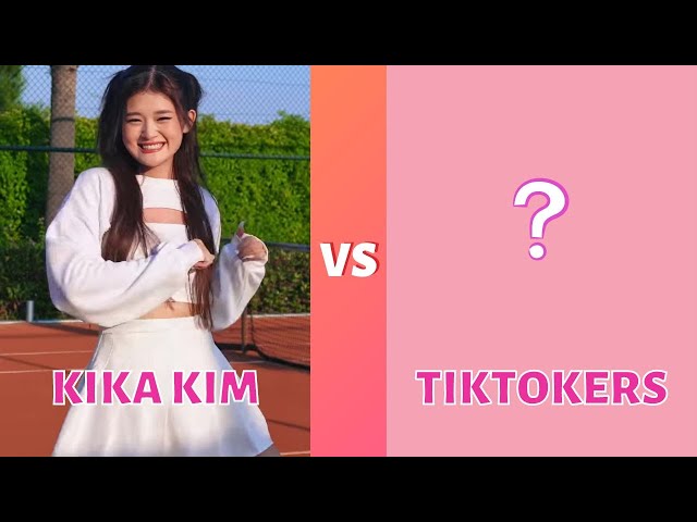 New Tiktok dance trend Kika Kim  Vs Tiktokers #kikakim