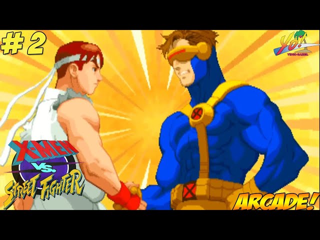 X-Men Vs. Street Fighter! Arcade Part 2 - YoVideogames
