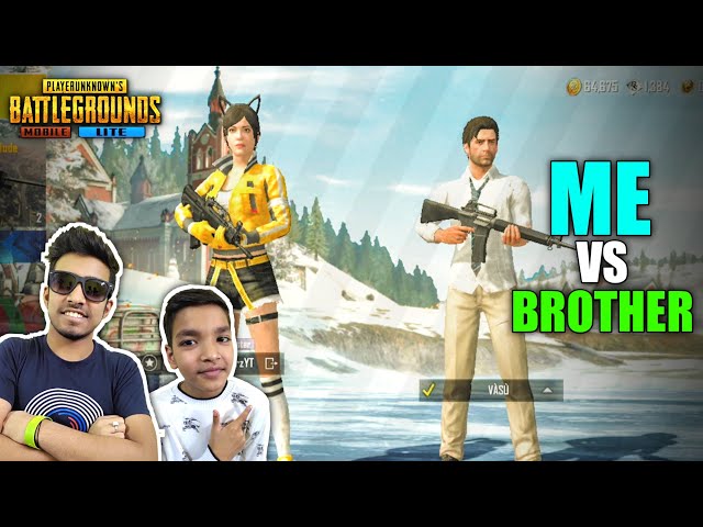 MY BROTHER CHALLENGED ME IN PUBG MOBILE LITE