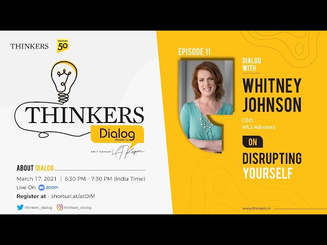 Thinkers Dialog with Whitney Johnson