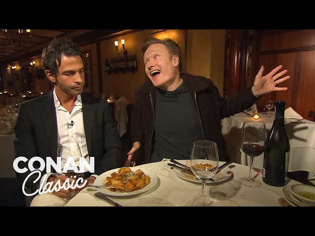 Conan's Dinner With Jordan Part 1 | Late Night with Conan O’Brien