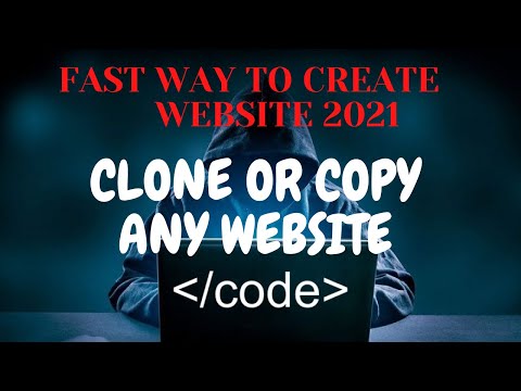 How to CLONE any WEBSITE ? How to copy any website ? Web Development Tutorial