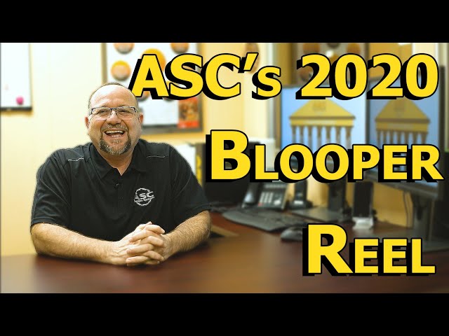The 2020 ASC Blooper Reel