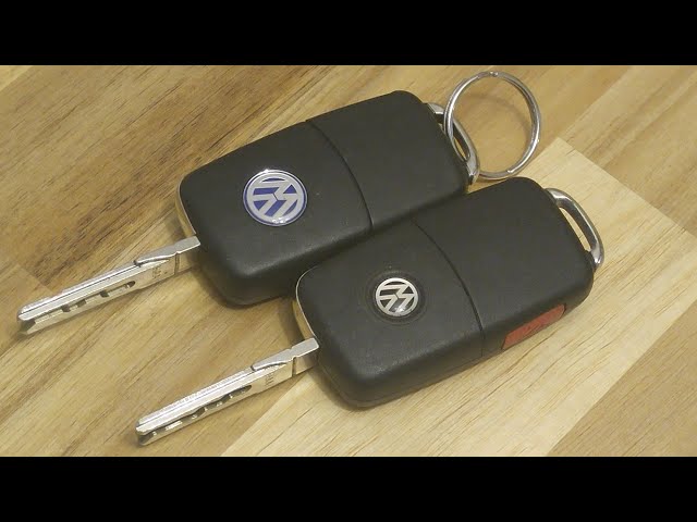 2 Different Styles of VW Key Fob Battery Replacement - EASY DIY