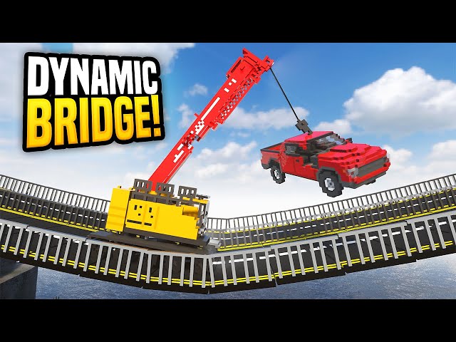 Trying to Survive on a Bouncy Bridge - Teardown Mods Gameplay