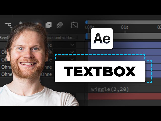 After Effects: Textbox erstellen [einfache Expression]
