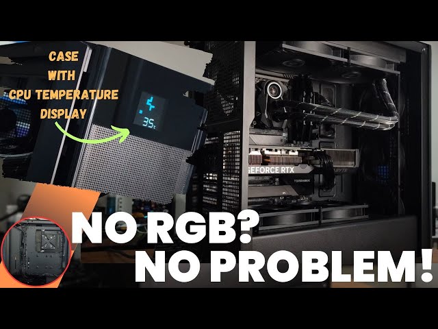 NO RGB PC Build with Intel i9-13900K ft. DEEPCOOL CH510 Mesh Digital (Time-lapse) | PCB-87