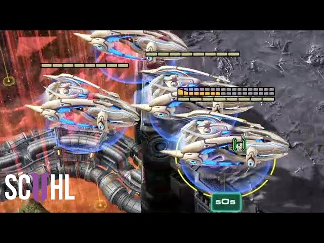 4 CARRIER RUSH! - Starcraft 2: sOs vs. Rogue