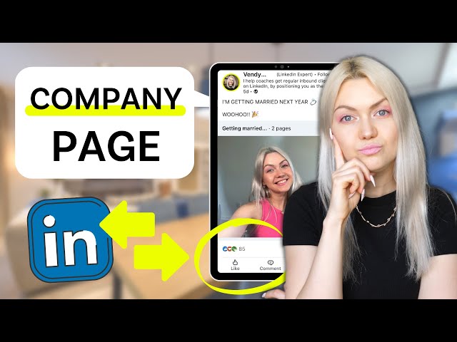 How To Like & Comment As A LinkedIn Company Page?