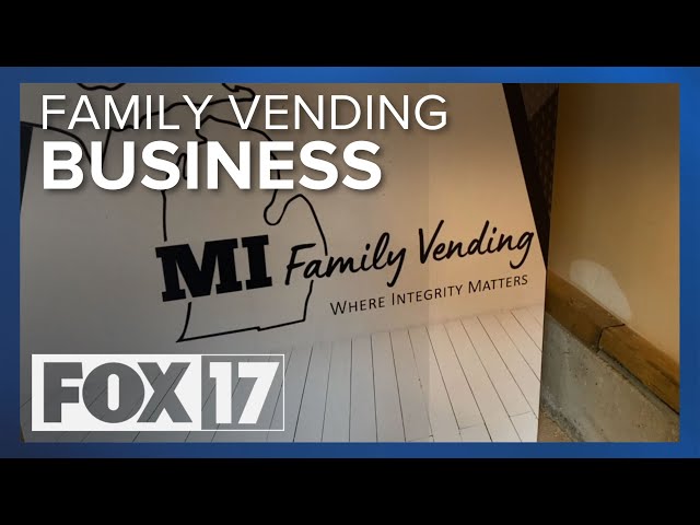 Family of 9 starts vending company together