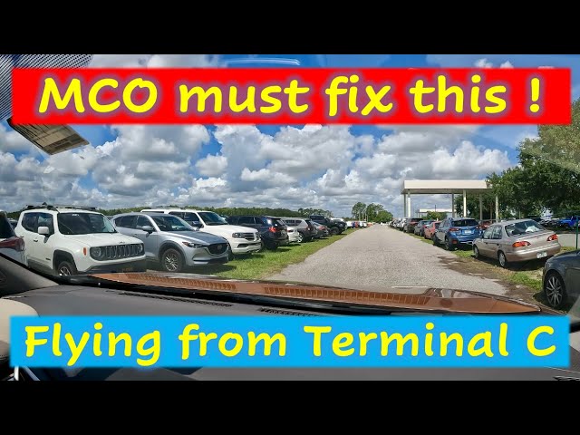 MCO must fix this !- Flying from Terminal C - TRAVEL DAY ✈️  Orlando to New England