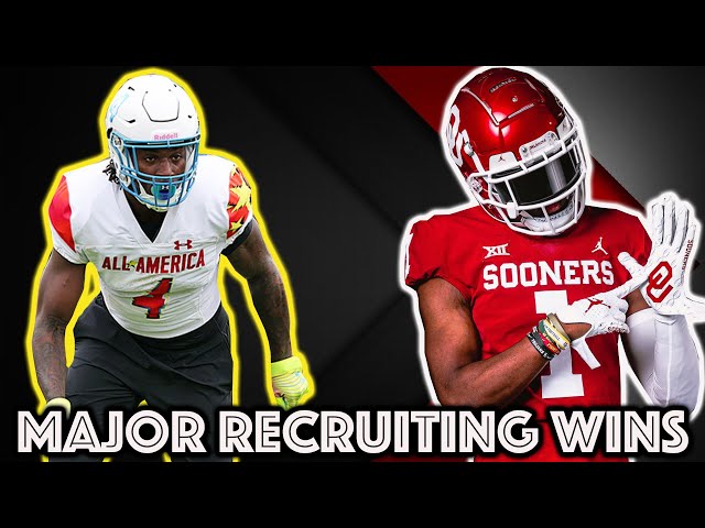 The Oklahoma Sooners get a HUGE Recruiting win over Lincoln Riley and USC | A&M adds ANOTHER 5⭐