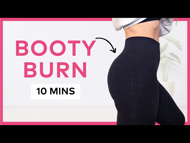 Booty Workout At Home - Non Stop 10 Mins!