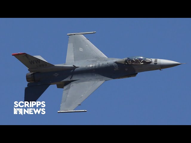 U.S. training Ukrainian pilots to fly F-16 fighter jets