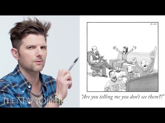 Adam Scott Enters The New Yorker Caption Contest | The New Yorker