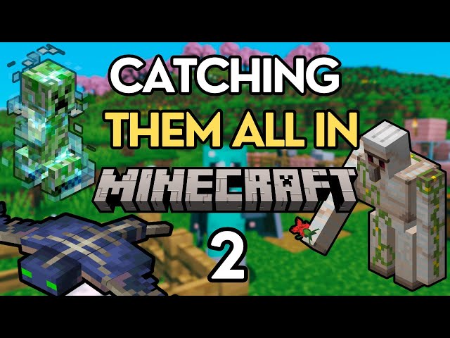 Animals and Mobs in Minecraft. Can I Catch Them in Time?