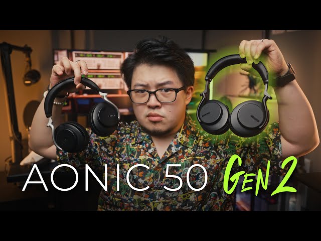 Best Noise Cancelling Headphones? - Shure Aonic 50 Gen 2 Review (vs Sony & Bose)